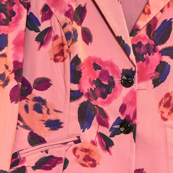 CAbi - Rose Garden Floral Blazer | Size 8 - Picture 3 of 4